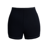 Swarovski Silk Blend Black Brief Shorts